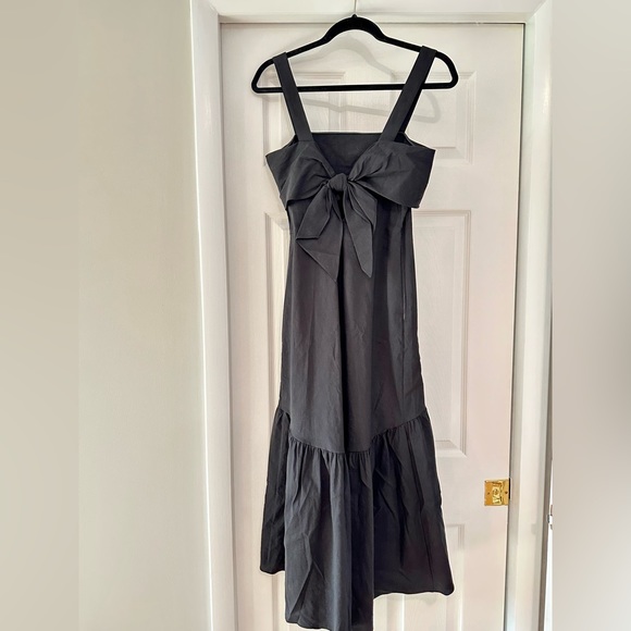 Theory midi maxi dress in black new without tag - Picture 3 of 7